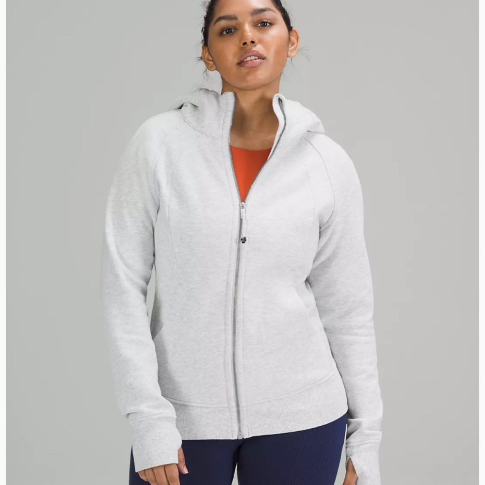Lululemon Scuba Hoodie Light Cotton Fleece size 12